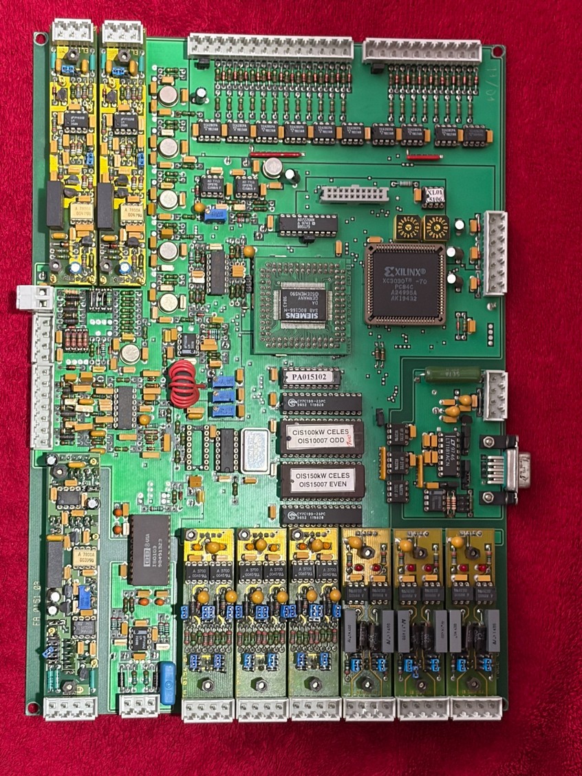 Main CELES converter control board.