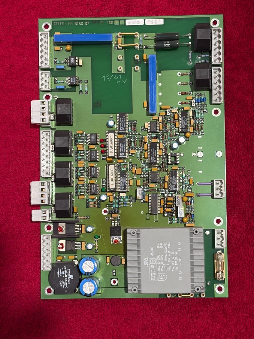 CELES power supply and interface board.