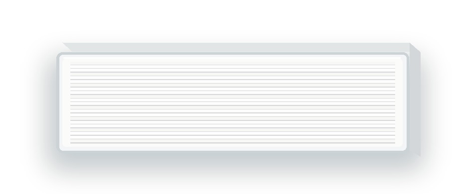 Pleated filter – illustrative image