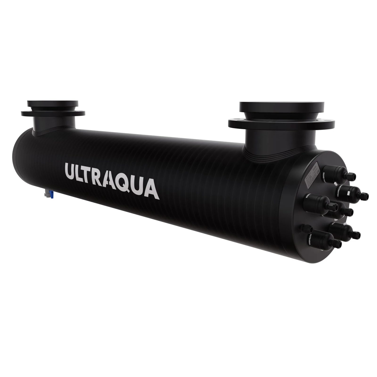 NON-CORROSIVE PEHD UV reactor, black high-density polyethylene