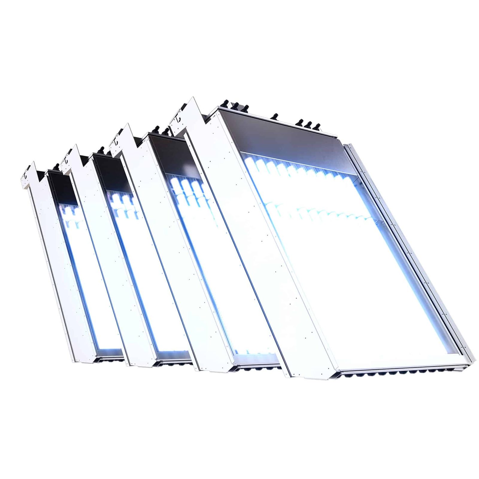 OPEN CHANNEL INCLINED 1000 UV lamp modules