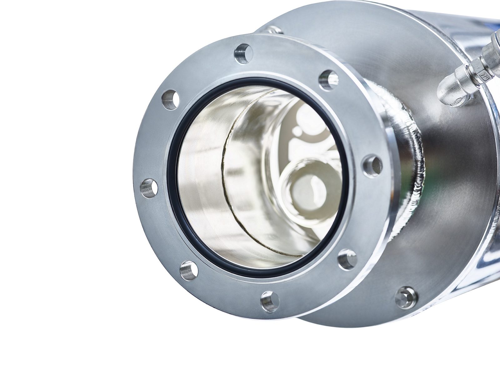 WEDECO Spektron Industrial reactor outlet, polished inner surface
