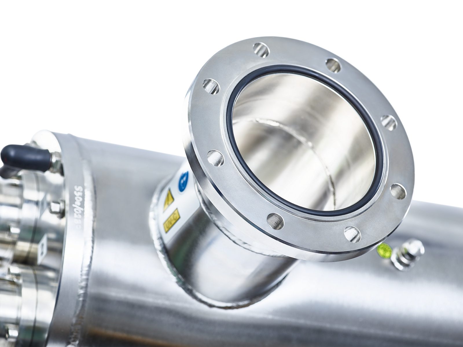 WEDECO Spektron Industrial stainless-steel reactor with hygienic connection