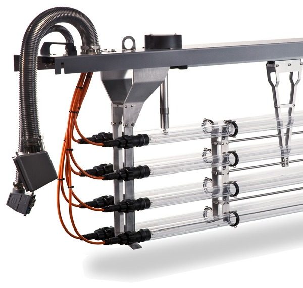 WEDECO TAK 55 UV lamp module with connector