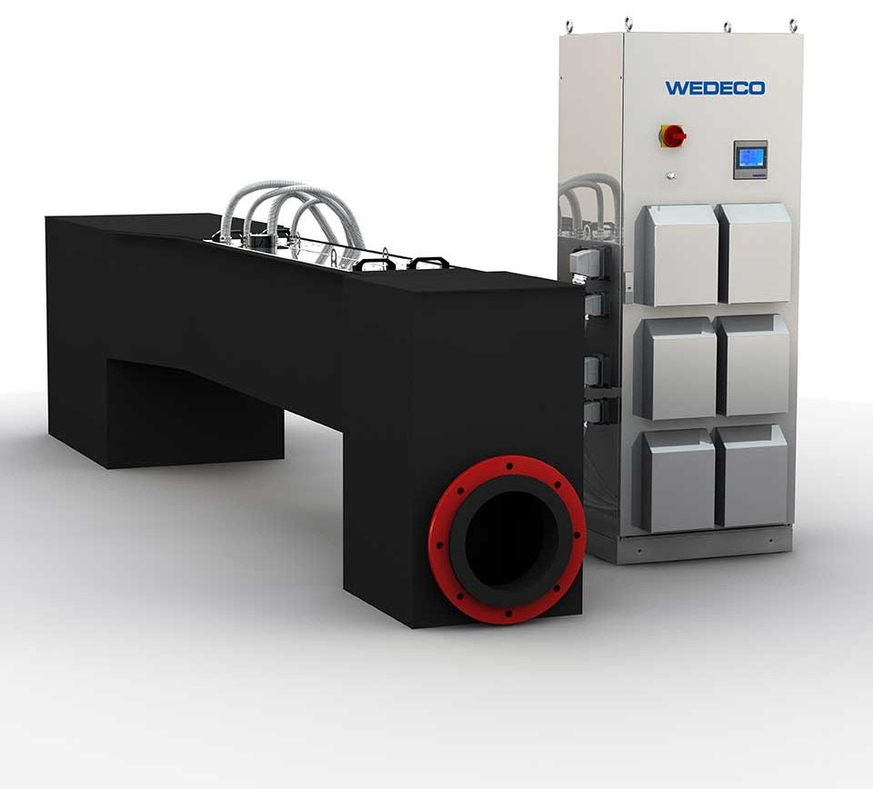 WEDECO TAK Smart UV channel and EcoTouch control cabinet